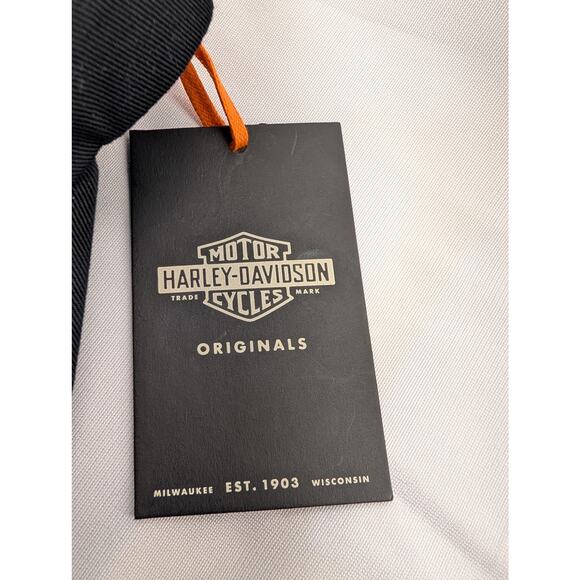 NWT Harley Davidson Men's MKE-WI-USA Twill Cap in Black, Adjustable - Picture 2 of 6